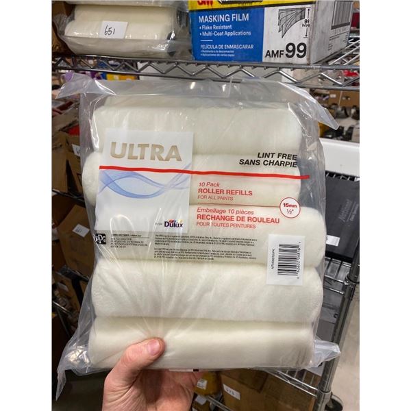 10 PACK OF PAINT ROLLING REFILLS