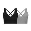 Image 1 : Puma Seamless Sports Bra 2-Pack, Medium