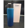 Image 2 : 22 oz Water Bottle 2 Pack, Model X0039VHUXD
