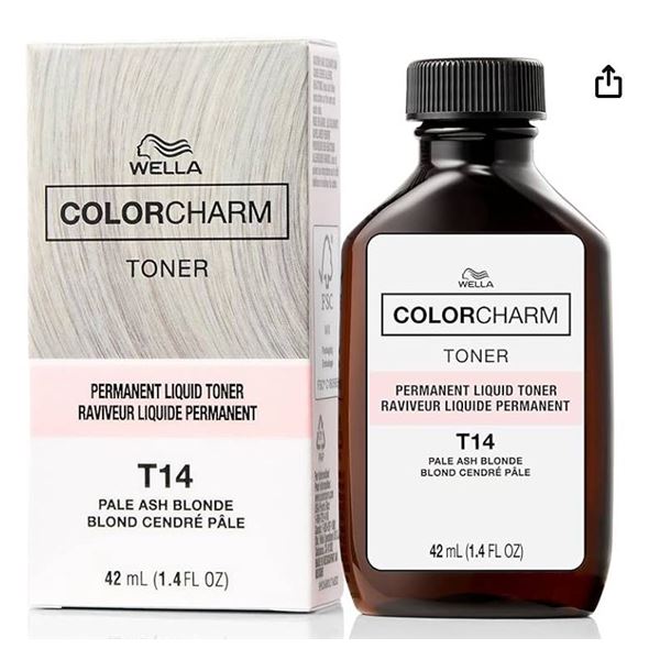 Lot of 6 - Wella Color Charm T14 Toner
