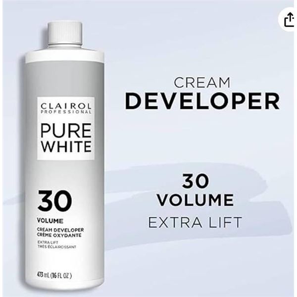 Clairol Pure White 30 Volume Cream Developer