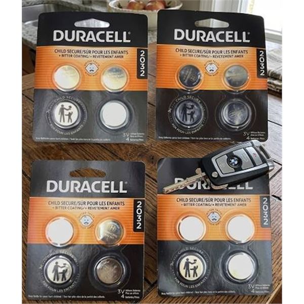 Duracell 2032 3V Lithium Battery Packs
