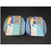 Image 2 : Rubbermaid Meal Prep Containers, 8 Pack