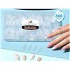 Image 1 : Luckyfairy Medium Almond Nail Tips 360pcs