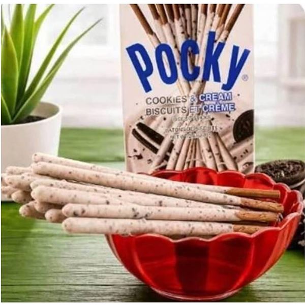 Glico Pocky Cookies & Cream 10 Pack