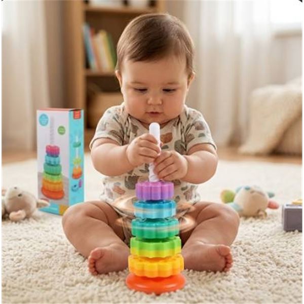 Kaselbro Sensory Stacking Toy Model 12M+