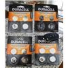 Image 1 : Lot of 4 - Duracell 2032 Lithium 3V Batteries, 4 Packs