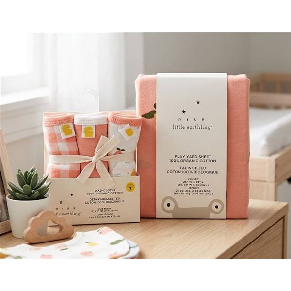 Little Earthling Cotton Baby Set
