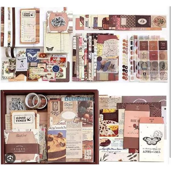 Simno Cocoa Brownie Scrapbook Gift Set