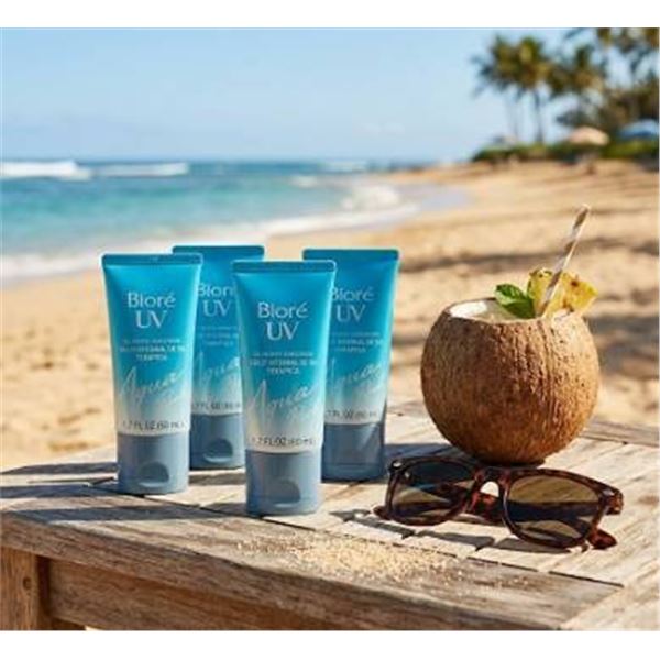 Biore UV Aqua Rich SPF50 Moisturizer 4 Pack