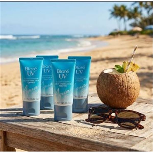 Biore UV Aqua Rich SPF50 Moisturizer 4 Pack