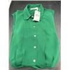 Image 2 : Mango Woman Green Button-Up Dress, Size S