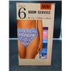 Image 2 : Room Service 6-Pack Hi-Cut Briefs M/M
