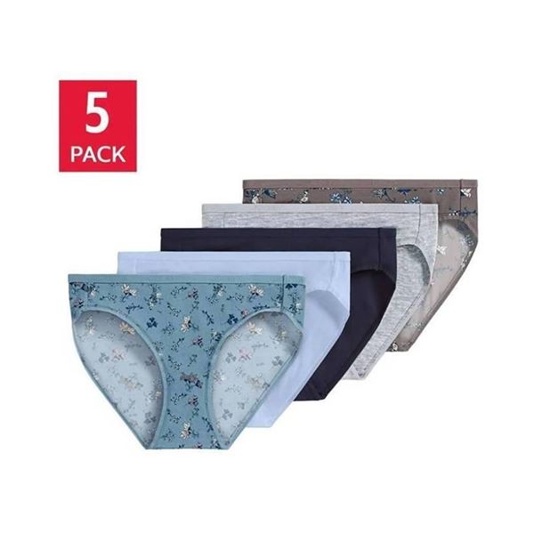 Jockey Organic Cotton Stretch Bikini 5-Pack M