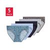 Image 1 : Jockey Organic Cotton Stretch Bikini 5-Pack M