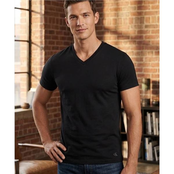 Calvin Klein 4 Pack V-Neck T-Shirts S/P