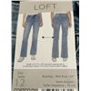 Image 3 : LOFT Bootleg Mid Rise Jeans Size 12