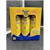 Image 2 : Banana Boat Kids Sunscreen Lotion SPF 50+ 3pk
