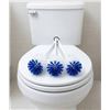 Image 1 : 3 White and Blue Scrub Brushes