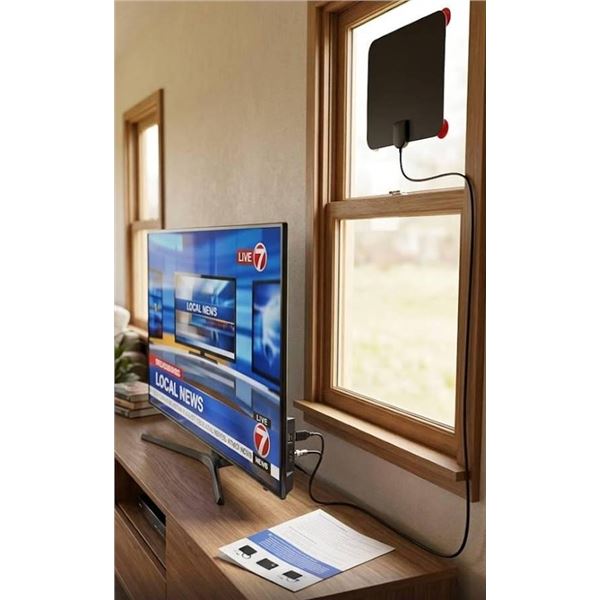 Gesobyte HDTV Antenna with AC Adapter