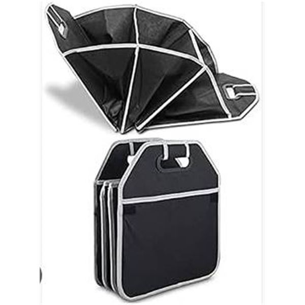 Black Car Trunk Organizer