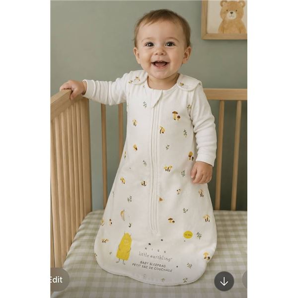 Little Earthling Baby Sleepbag 12-18M