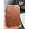 Image 3 : TIESZEN Magnetic Wallet for MagSafe, Brown
