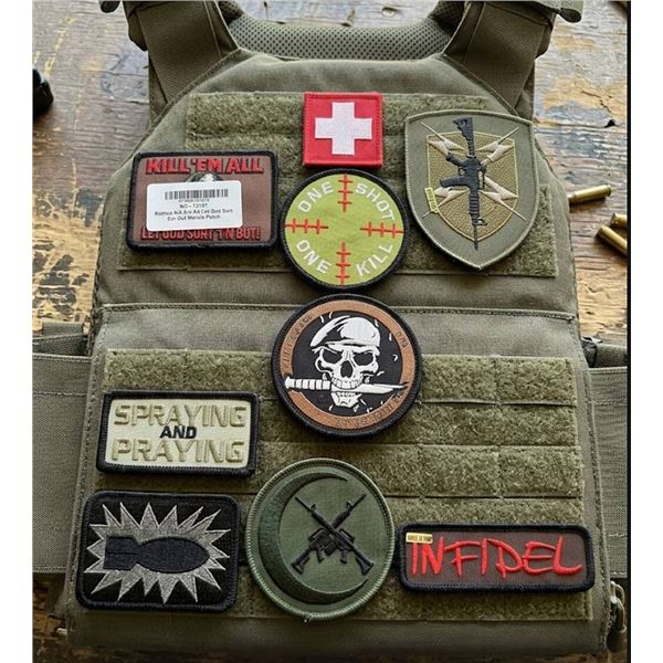 Embroidered Military Patches Lot