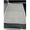 Image 2 : Gray Cotton Bath Rug, 2' x 3'