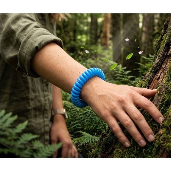 Lot of 2 - 16 Pack Spiral Insect Repellent Bracelets