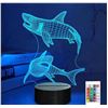 Image 1 : Lampeez Kids Shark 3D Night Light