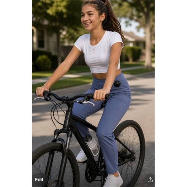 YOUTH X-LARGE Under Armour Blue Athletic Leggings