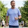 Image 1 : Medium FWD Men's Basic Tech Tee, Blue, Polyester