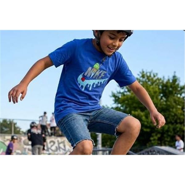 Nike Kids Blue Short Sleeve T-Shirt M