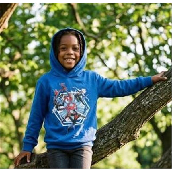 Spider-Verse Character Blue Hoodie