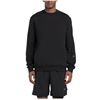 Image 1 : Reebok Men's Activ Coll DreamBlend Crew Sweatshirt, Size M, Black