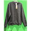 Image 2 : Reebok Men's Activ Coll DreamBlend Crew Sweatshirt, Size M, Black
