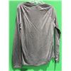 Image 3 : FWD Men's Long-Sleeve Shirt in Grey, Size Small