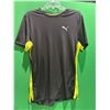 Image 2 : Puma Run Favorite Velocity T-Shirt Black Lime Green Men's, Size Small