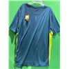 Image 3 : Puma DryCell Performance T-Shirt, Blue/Yellow, Size Large