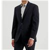 Image 1 : Calvin Klein Slim Fit Suit Jacket, Deep Black, Size 10 Regular