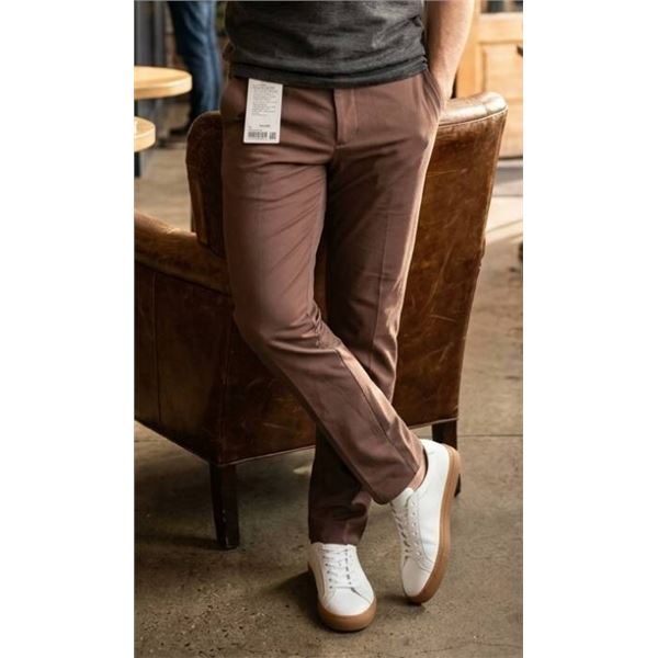 Men's Pants, Style PR307SHEA, Size 32Wx30L, Color Brown