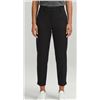 Image 1 : Black Standard Fit Pants, Size L, Style 34242