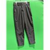 Image 2 : Black Standard Fit Pants, Size L, Style 34242
