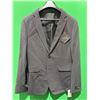 Image 2 : 1670 Slim Fit Men’s Suit Jacket, Gray, Size 40R