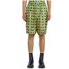 Image 1 : Pantalone Uomo Check Fields Silk Twill Shorts in Primary Green