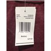 Image 4 : Buffalo David Button Kasum Buttoned Henley Men's T-Shirt in Dark Red, Size Small