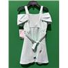 Image 4 : Bonnie Jean Style RG-10955-DV Girl's Dress, Color Aqua, Size 4