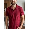 Image 1 : Hudson North Men's Polo Shirt in Red, Size Small (S/P)