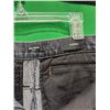 Image 4 : Balmain Paris Tapered Biker Jeans in Washed Black Denim, Size 32